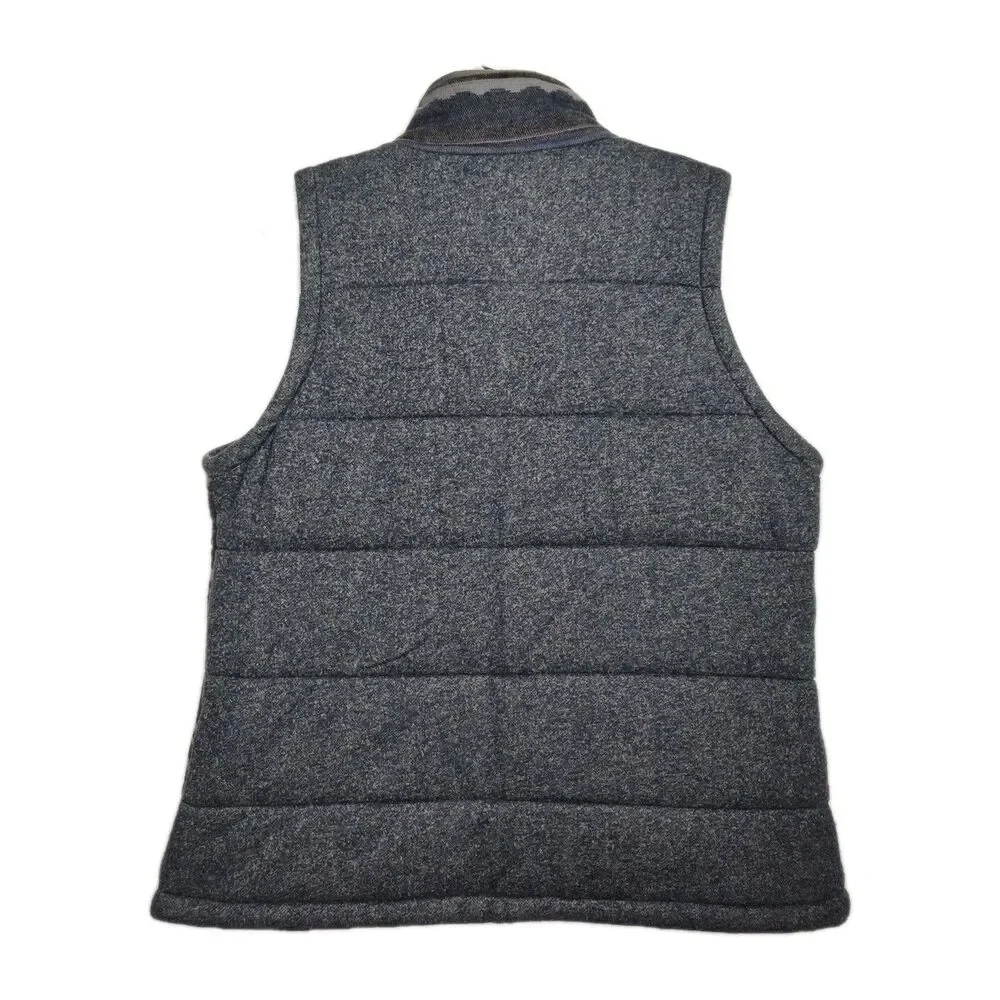 Cruel Denim Full-zip Vest Women's XL Gray-tones Southwest Aztec‎ Pattern